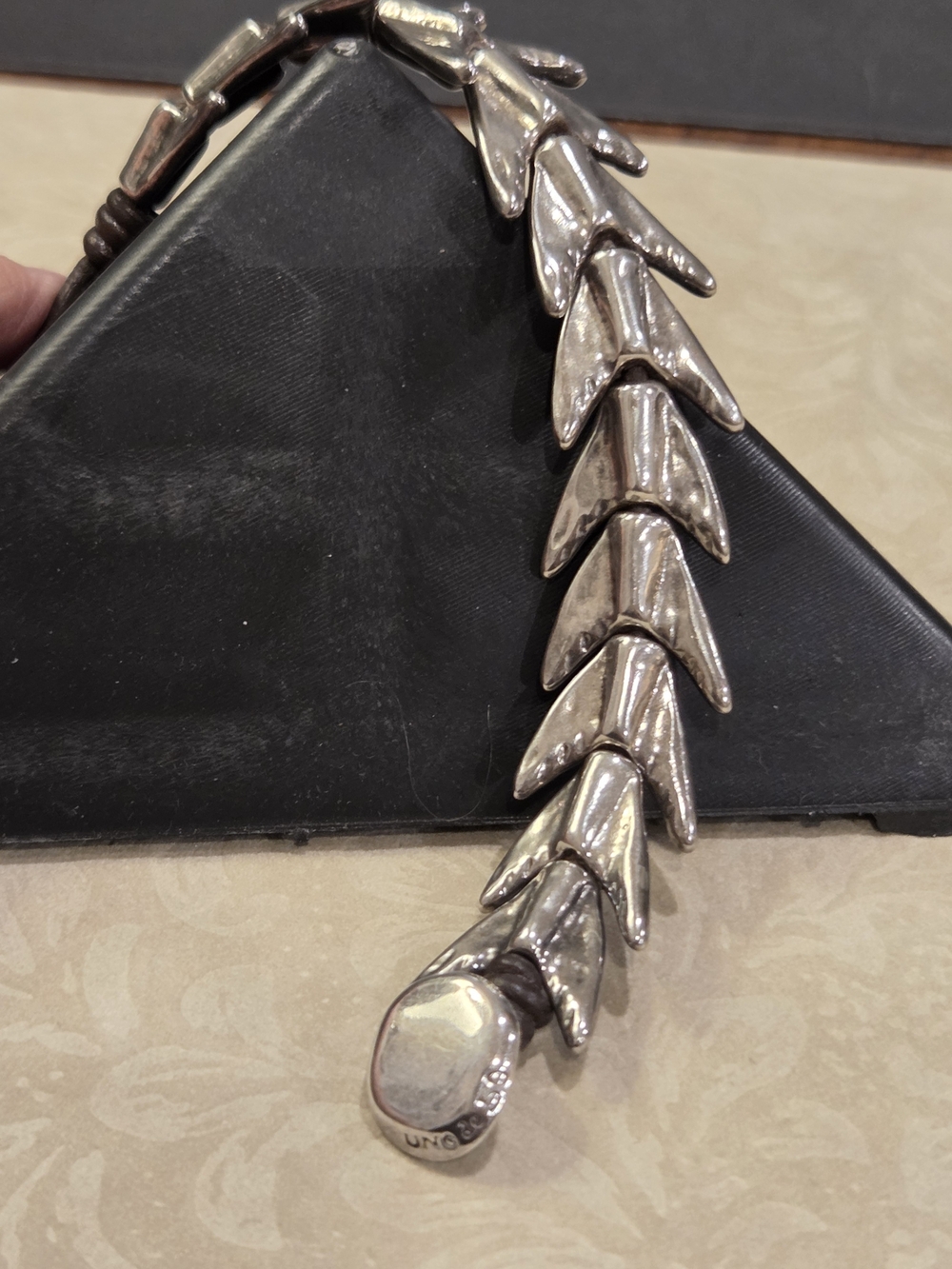 UNO de 50 Silver Arrow Link Bracelet RARE